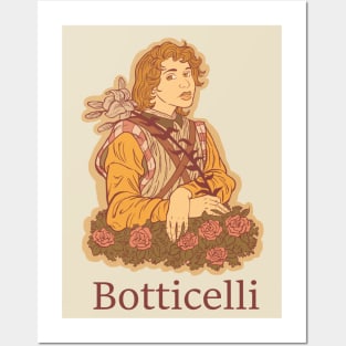 Botticelli's angel Posters and Art